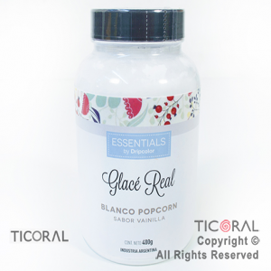 GLACE REAL BLANCO POPCORN 400GR x 1